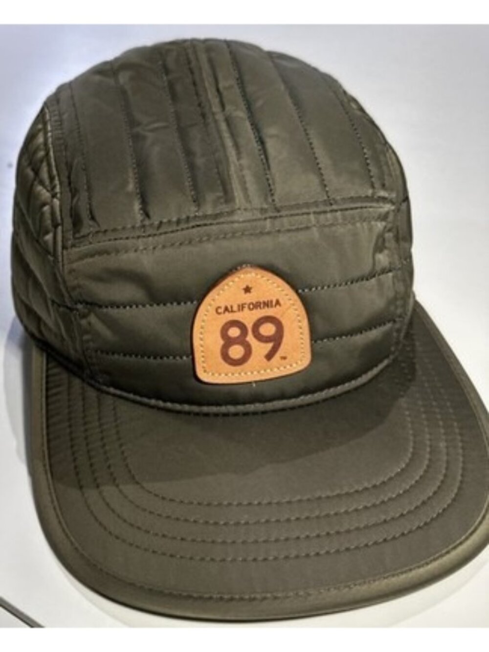 California 89 Hat Green One Size Adjustable Snapback